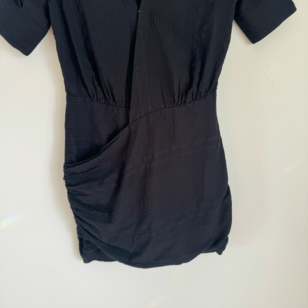 L’Academie the Court Mini Dress in Black, size XS - Picture 5 of 14